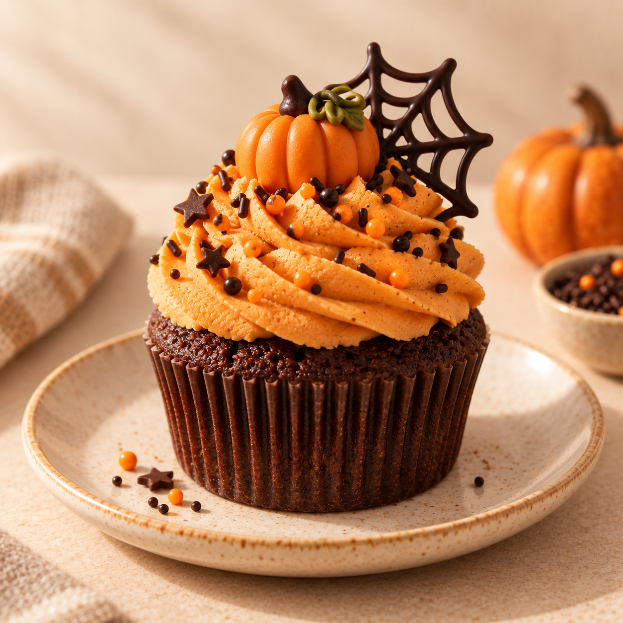 CUPCAKE - DOTCAKE - HALLOWEEN